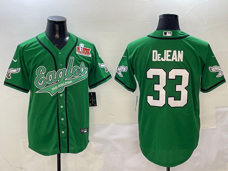 Men Philadelphia Eagles #33 Dejean Green Joint Name 2025 Nike Limited NFL Jersey style 3->philadelphia eagles->NFL Jersey